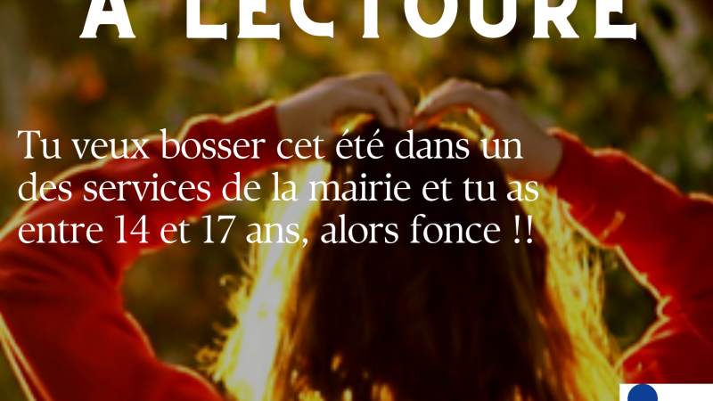 Opération " Été jeunes" : candidature à déposer avant le 8 mai