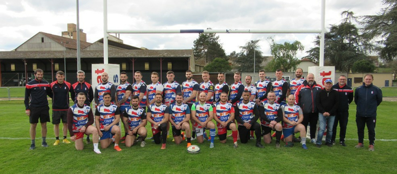 La Sélection nationale de rugby à XV gendarmerie dans le Gers