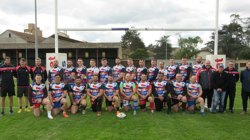 La Sélection nationale de rugby à XV gendarmerie dans le Gers