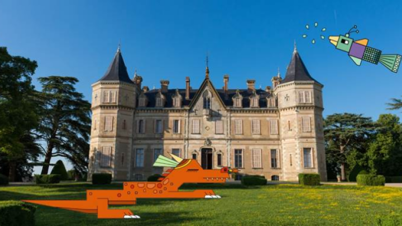 "Quand l’ illustration rencontre le numérique" au château de Monbrun