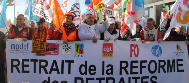 Prochaines mobilisations pour «La bataille des retraites»