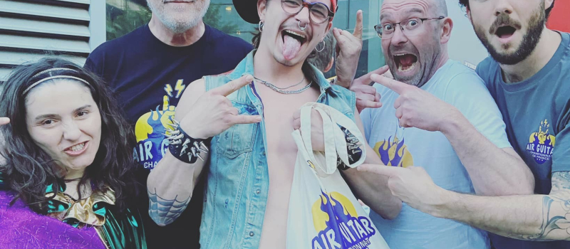 MIRANDE, capitale française du Air Guitar !!