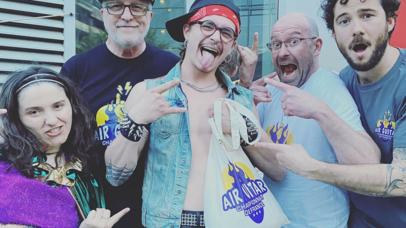 MIRANDE, capitale française du Air Guitar !!