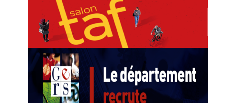 Le Département informe et recrute au salon TAF à Auch