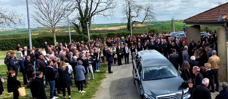Preignan dernier hommage  à Pascal Mercier