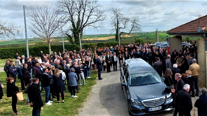 Preignan dernier hommage  à Pascal Mercier