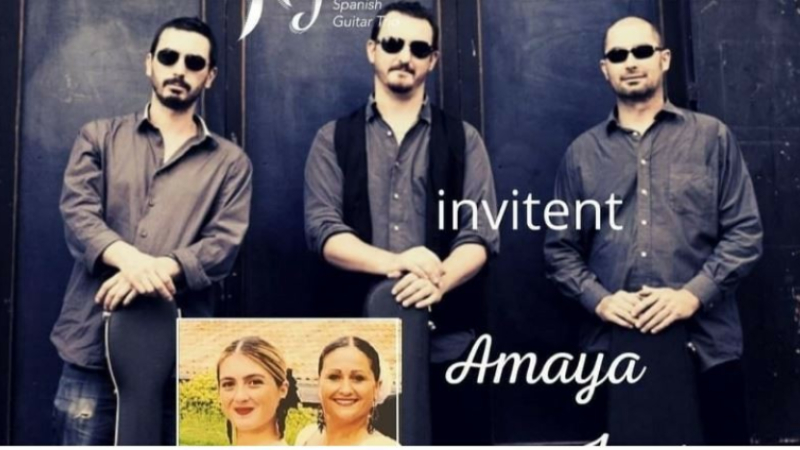 Les doigts Nylon invitent Amaya et Laura danseuses flamenco