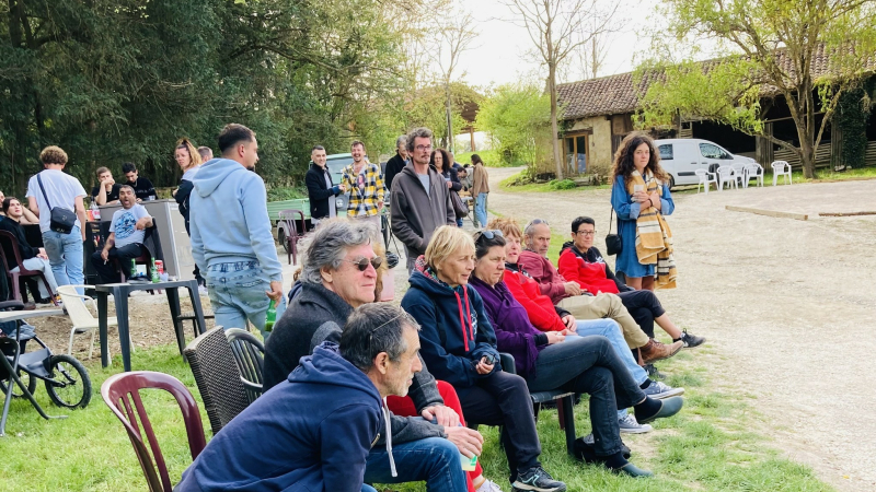 Ils ont pointé et tiré les boules à la Fenière