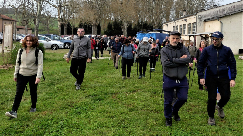 Belle réussite de la  Rando de l’Omelette Pascale