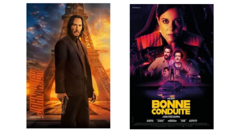 Action et comédie au cinéma dimanche