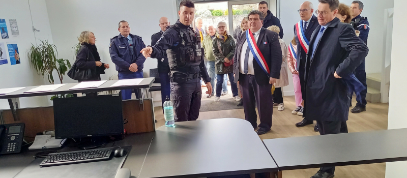 Les nouveaux locaux de la police municipale inaugurés