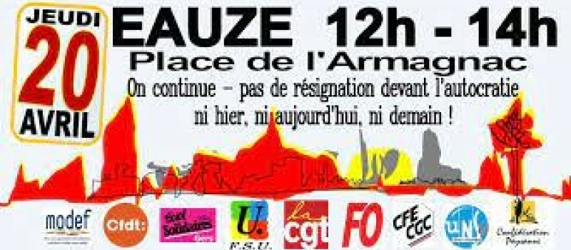 Appel national de l'intersyndicale à  mobilisationset soutiens