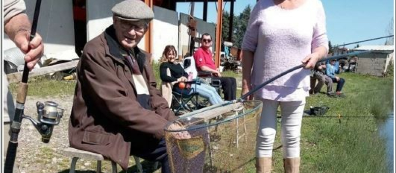 Sortie pêche des résidents de l’EHPAD
