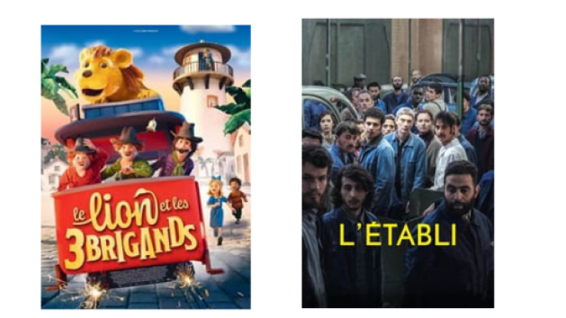 Animation et drame au cinéma mercredi