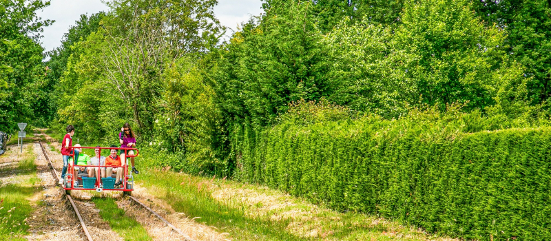 Le vélo-rail de Nogaro est ouvert tous les jours jusqu'au 8 mai