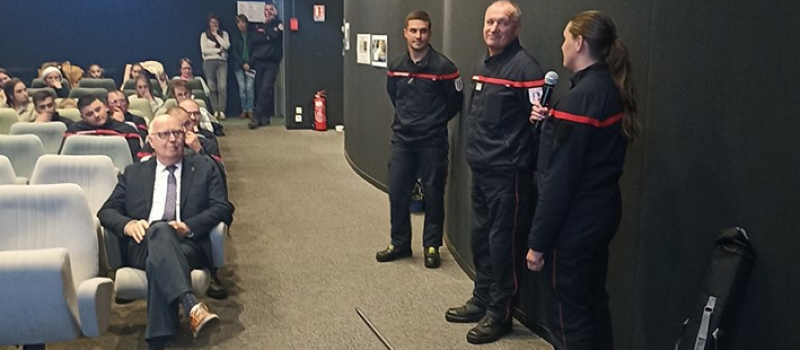 Une soirée positive pour le centre de secours