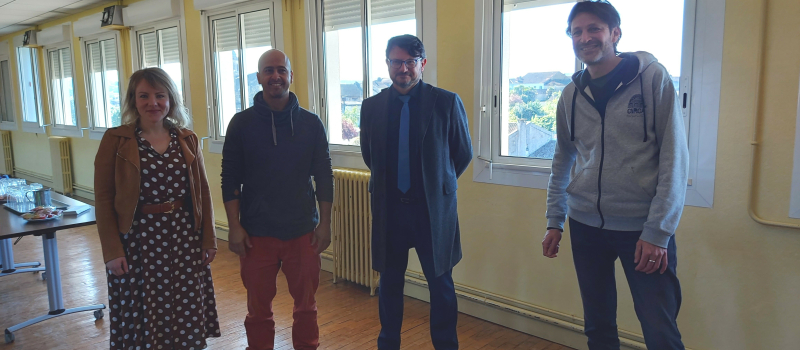 Quand l'univers circassien de Philippe Ribeiro s'invite au collège Gabriel Séailles...