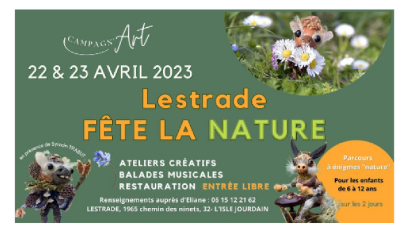 Campagn'Art : Lestrade fête la nature !