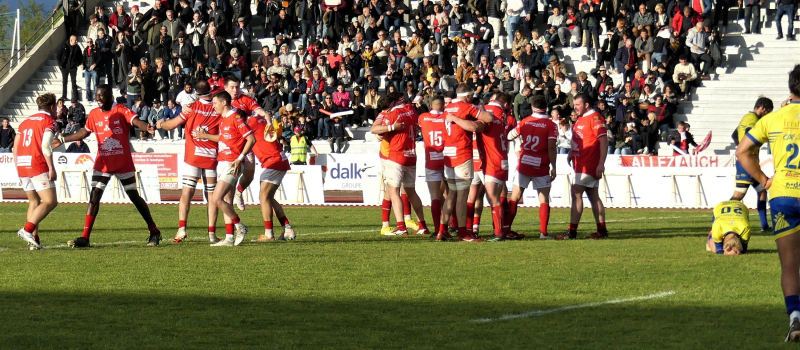 INFOS FLASH : le RCA  élimine Aubenas 20 à 19