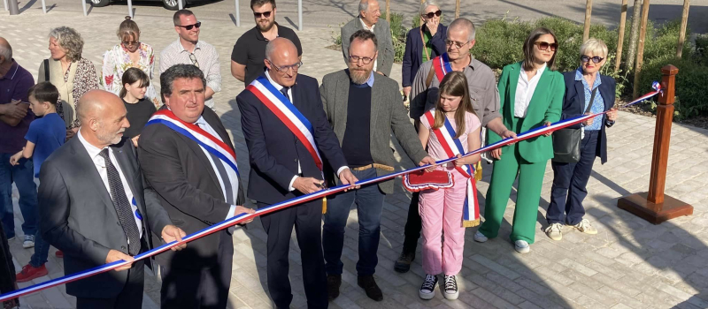 Les nouvelles allées inaugurées en beauté