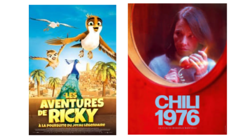Animation et drame au cinéma jeudi
