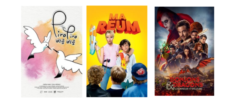 Animation, comédie et aventure au cinéma vendredi !