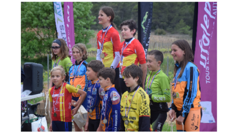 Union Cycliste condomoise : de bons résultats au championnat régional UFOLEP de VTT
