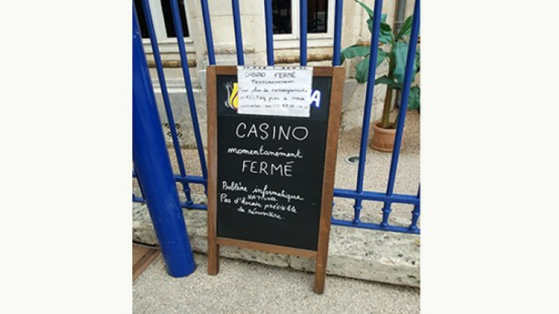 Portes closes au Casino ?