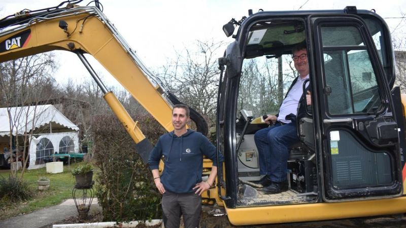 Matthieu Sarthe a ouvert son entreprise