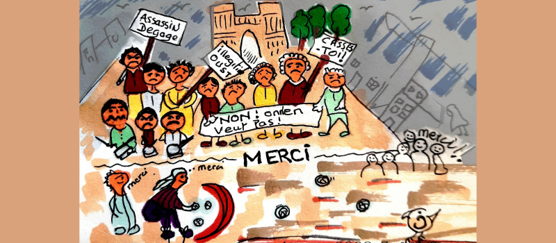 AUCH et PAVIE  1er mai les boules !