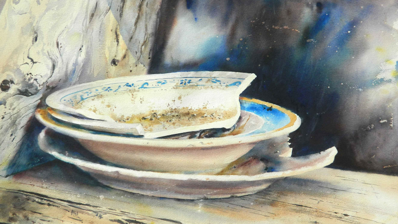 Carole Joubin, peintre, chez Sernesi Print Gallery