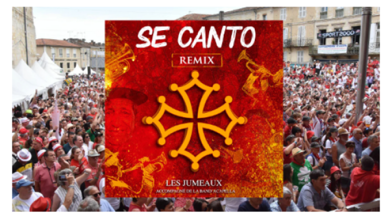 "Se canto", le nouvel hymne occitan par Les Jumeaux aux Bandas de Condom samedi !