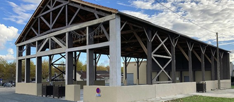 Pas de marché sous la halle samedi