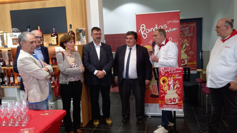 Le festival de bandas sur les startings blocks