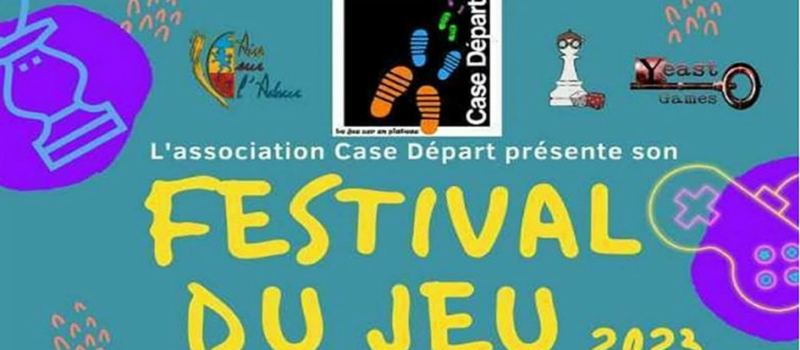 L’association Case Départ présente son festival jeu
