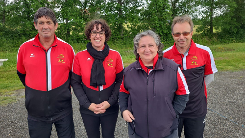 Championnat du Gers doublette mixte.