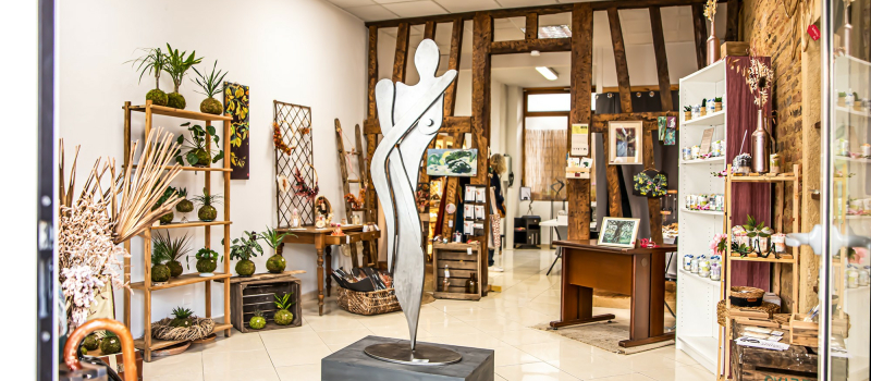 Ouverture d'une boutique éphémère d'artistes à Nogaro