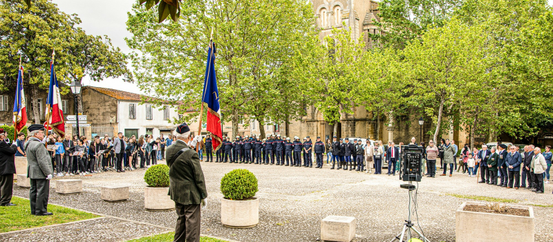 Commémoration du 8 mai 1945 à Nogaro