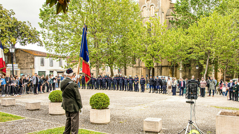 Commémoration du 8 mai 1945 à Nogaro