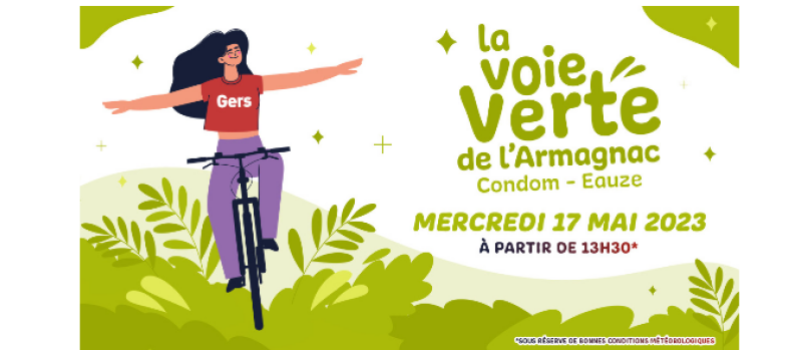 Mai à vélo : la voie verte de l’Armagnac fait son show