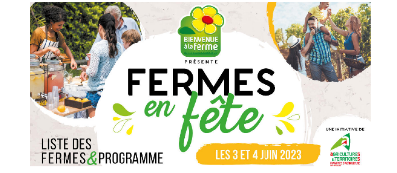 Fermes en fête les 3 et 4 juin !