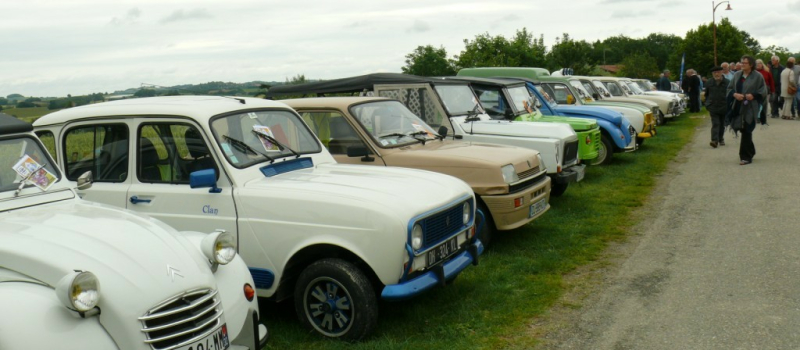 Lundi de pentecôte, le club 4L passion présente sa 10ème exposition de véhicules anciens
