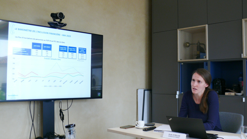La directrice de la Banque de France dans le Gers a évoqué les données économiques et inflationnistes du moment