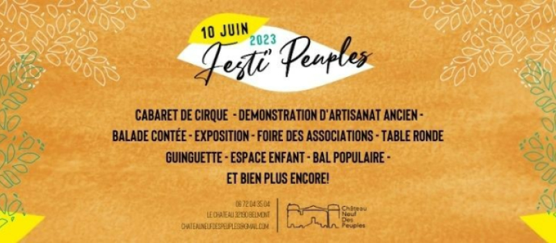 Un voyage dans le temps avec le Festi'Peuples !
