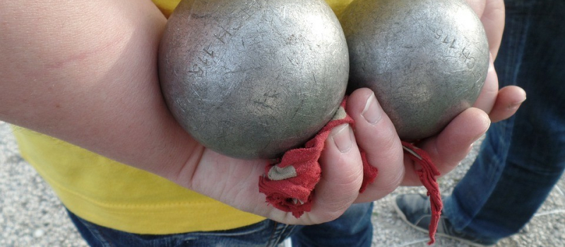 Concours de pétanque