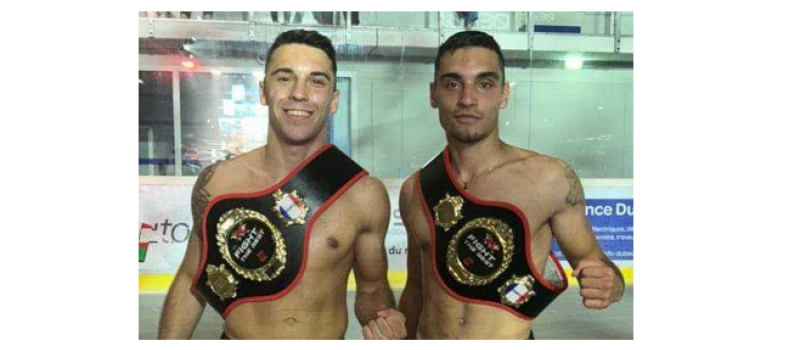 Boxe : deux ceintures nationales pour les deux  frères Montagne