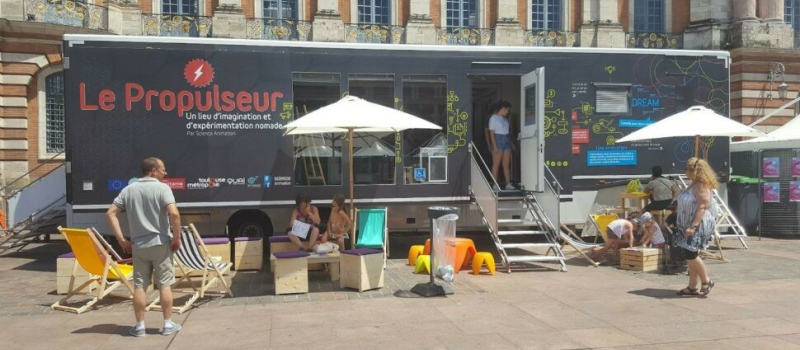 Le Propulseur s’installe à Mirande pour 5 jours d’ateliers créatifs et ludiques ouverts à tous !