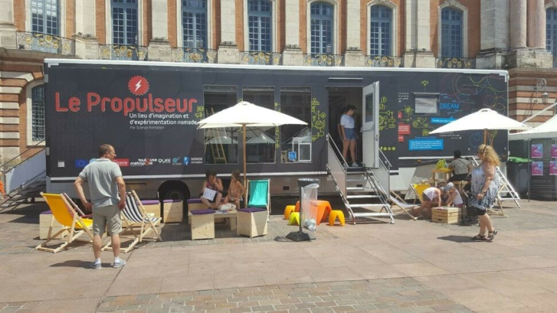 Le Propulseur s’installe à Mirande pour 5 jours d’ateliers créatifs et ludiques ouverts à tous !