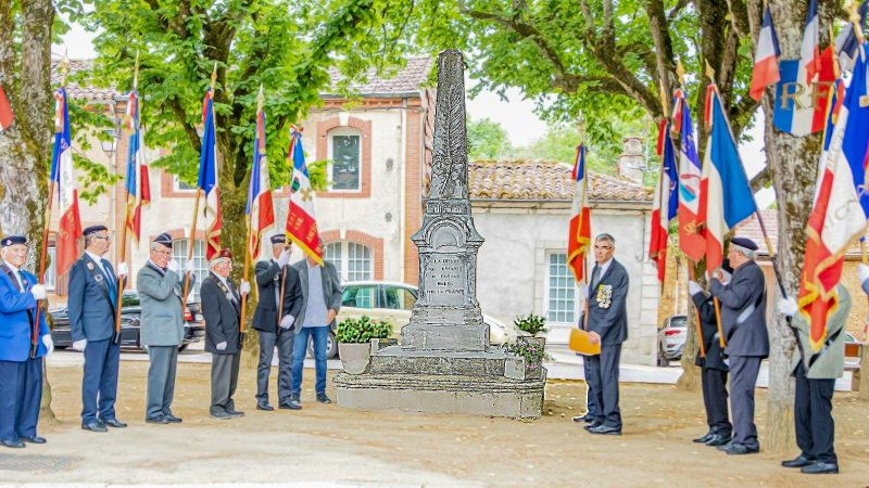 Congrès de l'Amicale des Combattants et Amis du Bataillon de l'Armagnac et cérémonies à Panjas