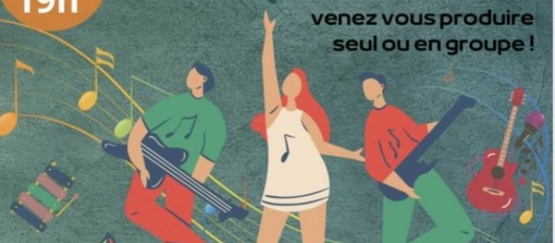 Scène ouverte et repas